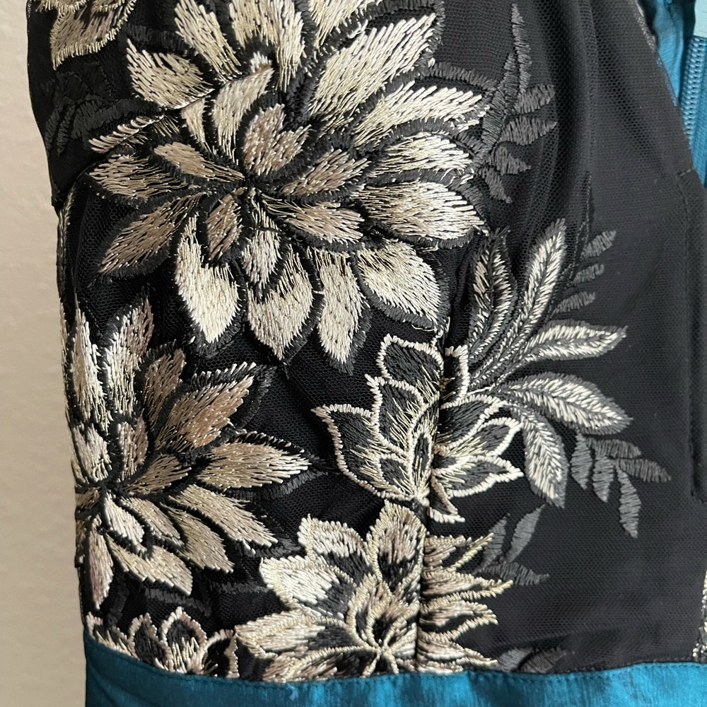 Long Emerald green dress in Size L